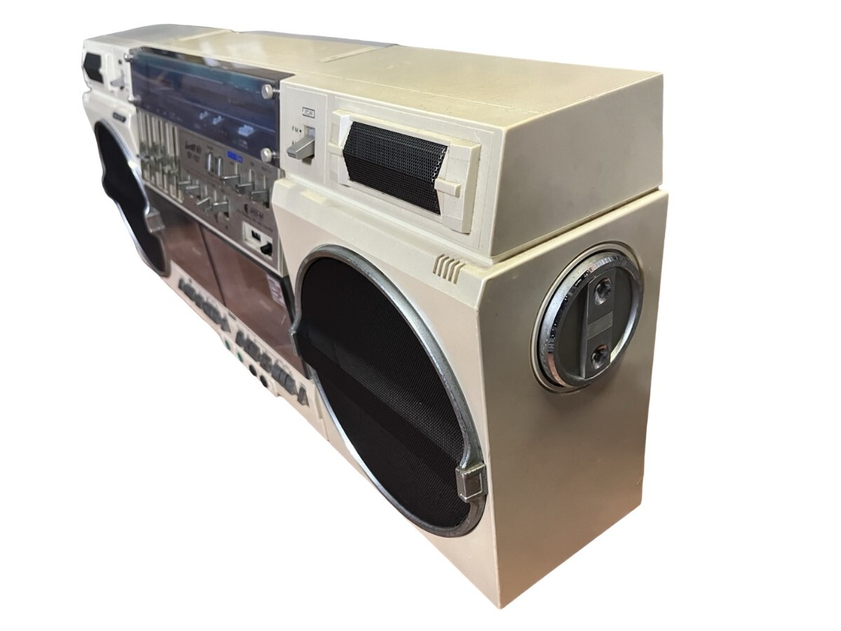 SHARP ダブル ラジカセ GF-787 オーディオ機器 昭和レトロ ラジオ FM