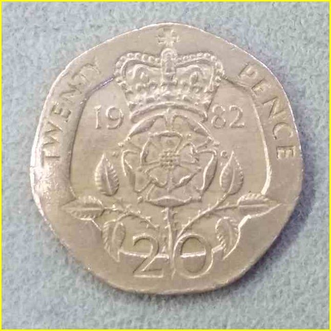 イギリス20ペンス硬貨の値段と価格推移は？｜1件の売買データから