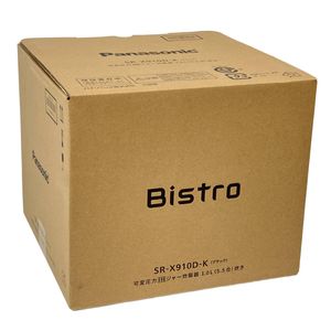 Panasonic SR-X910D-K パナソニック 可変圧力IHジャー ブラック 炊飯器 5.5合炊き 調理