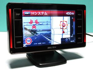 2026年2月版データ コムテック GPS内蔵 レーダー探知機 ZERO 701V タッチパネル OBDⅡ・