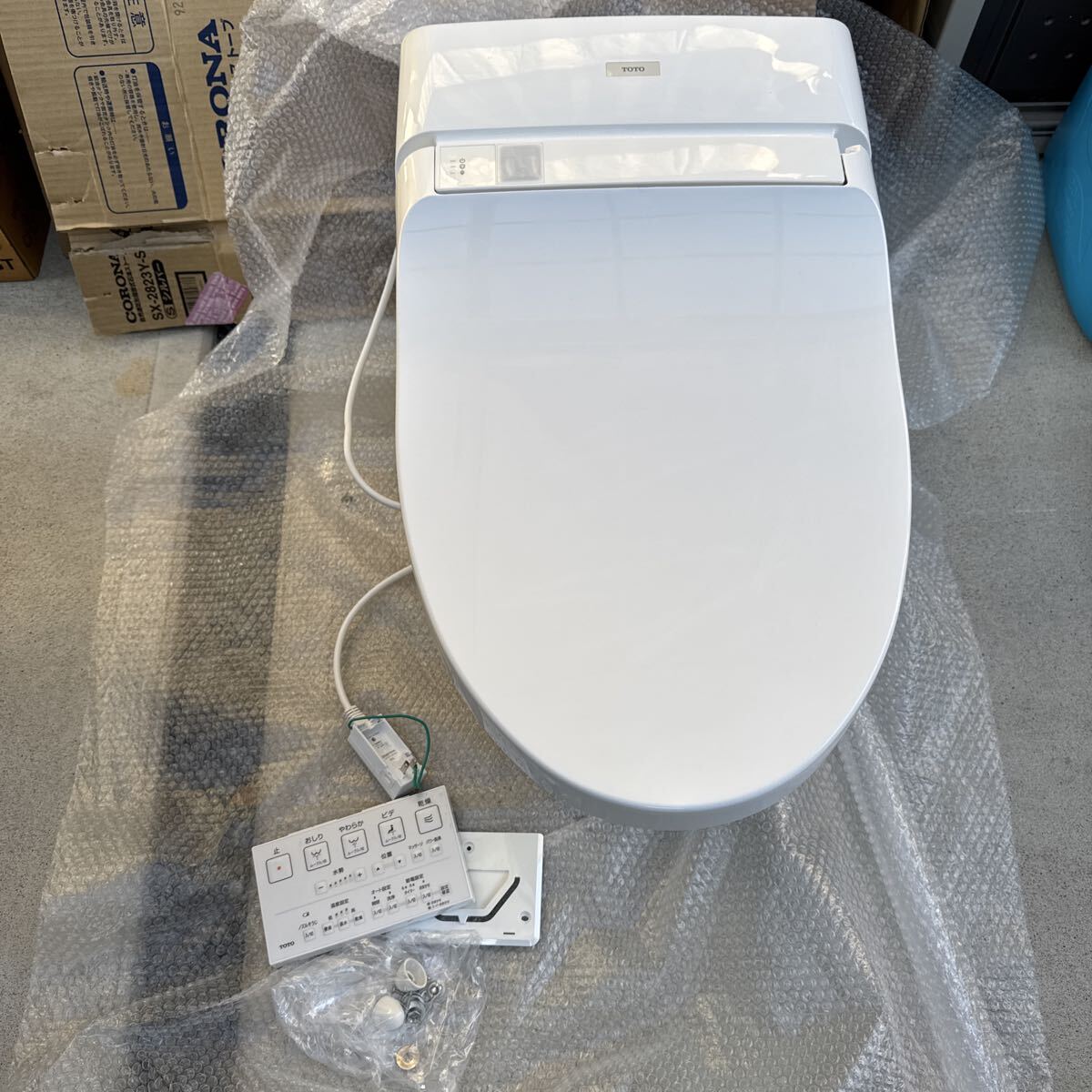 LIXIL 024▽未使用品▽LIXIL シャワートイレ 機能部分のみ DT-Z386PM BW1