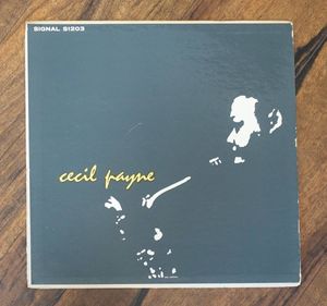 105位 極上! US Signal MONO S 1203 オリジナル Cecil Payne Quartet DGラベル