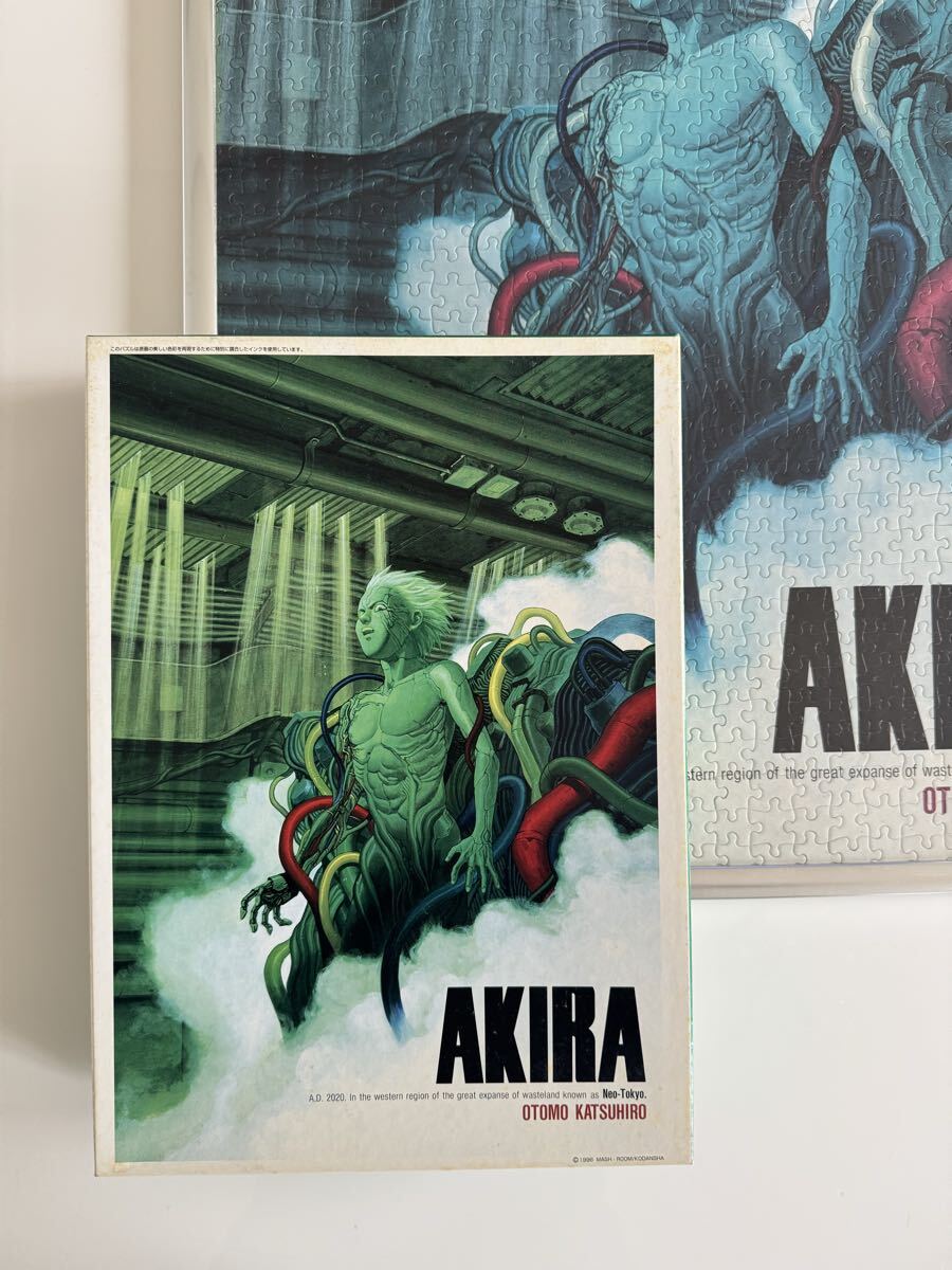 激レア☆当時物 完成品ジグゾーパズル1000ピース/テツオ 覚醒 AKIRA