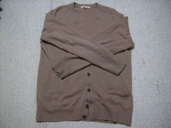 ユニクロuniqloカーディガン ベージュ茶 制服スクールセーター L セーター 売買されたオークション情報 Yahooの商品情報をアーカイブ公開 オークファン Aucfan Com