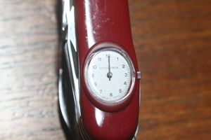 VICTORINOX SWISS CHAMP 時計付き レッド ビクトリノックス スイスチャンプ スイスアーミ