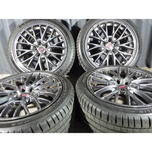 2024年製9分山 ミシュラン PILOT SPORT 5 245/40ZR18 x スバル WRX STI ENKEI 純正アルミ