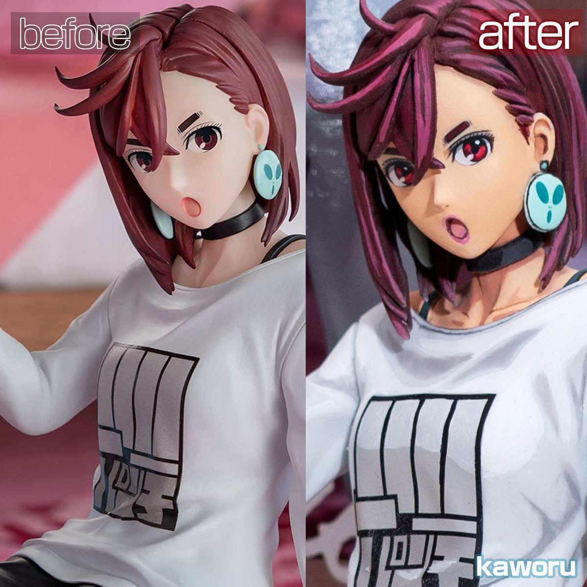 二次元彩色 リペイント 二次元 下着追加 ダンダダン Relax time モモ