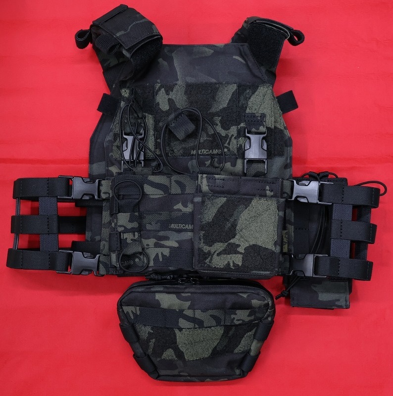 Volk Tactical Gear VBS プレートキャリア MCBK VOLK TACTICAL GEAR VBSプレートキャリアセット MCブラック