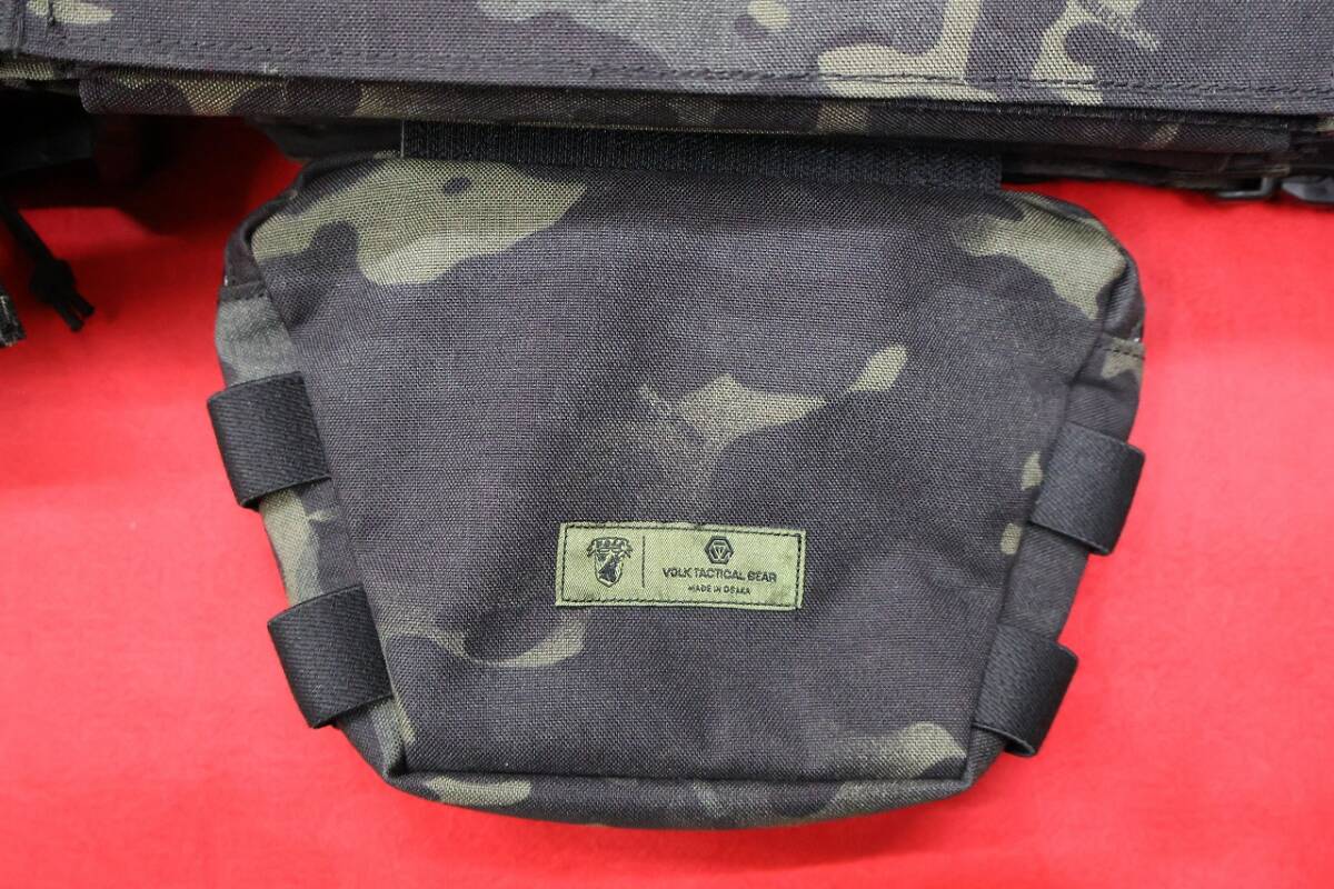 VOLK TACTICAL GEAR VBSプレートキャリアセット MCブラック