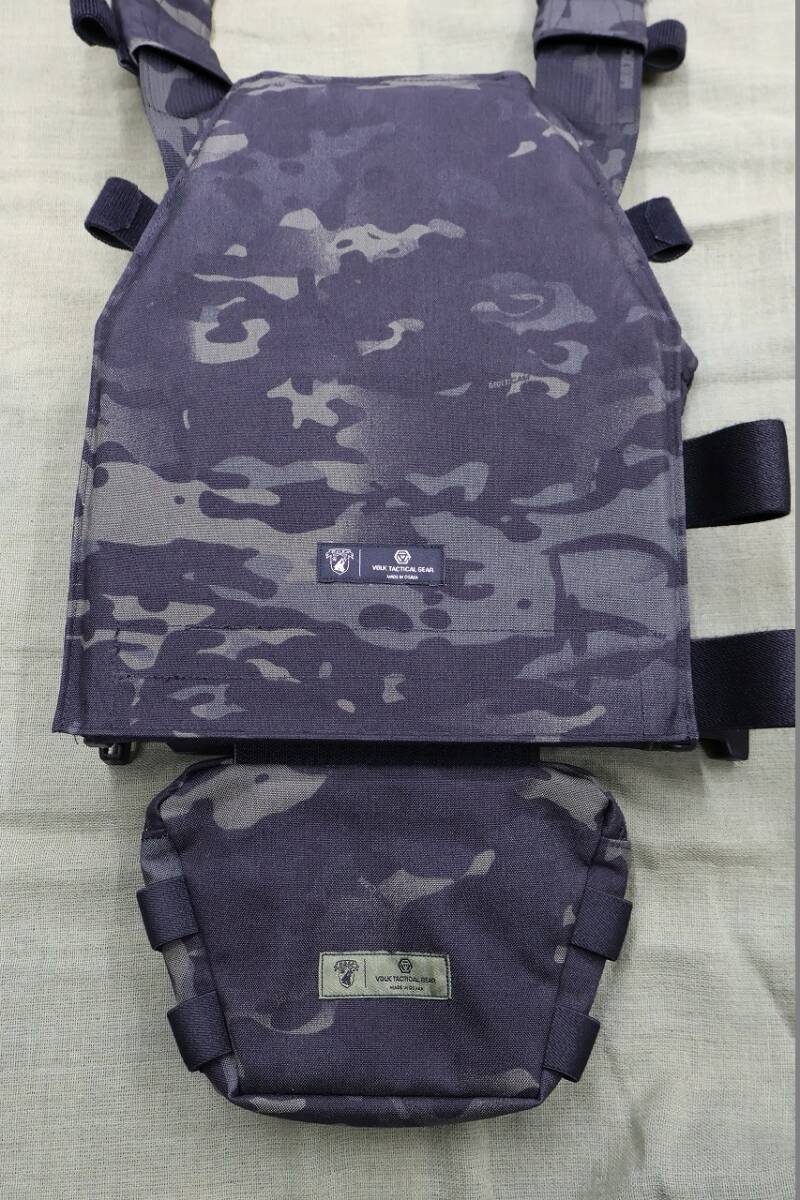 VOLK TACTICAL GEAR VBSプレートキャリアセット MCブラック