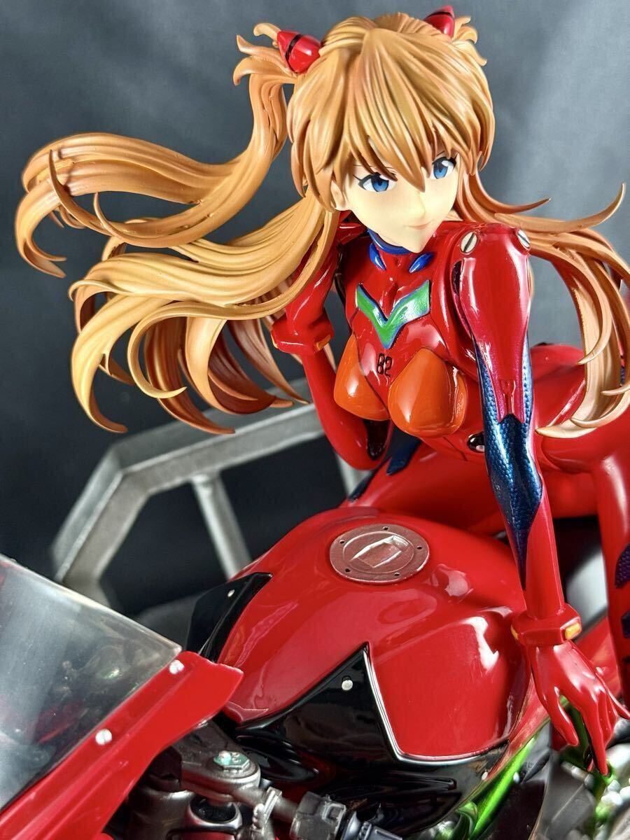 新世紀エヴァンゲリオン 塗装済み完成品 ガレージキット Racing バイク