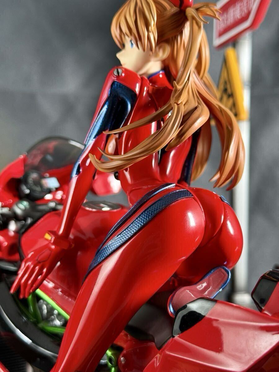 新世紀エヴァンゲリオン 塗装済み完成品 ガレージキット Racing バイク