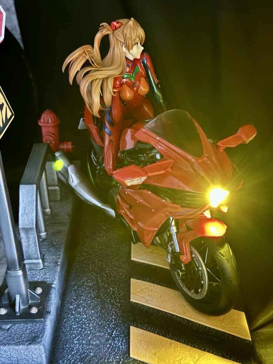 新世紀エヴァンゲリオン 塗装済み完成品 ガレージキット Racing バイク