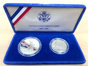 リバティ 銀貨 1986の値段と価格推移は？｜37件の売買データから