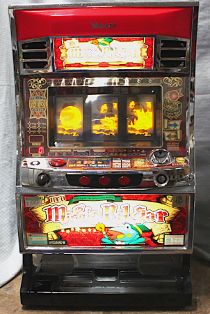レトロ【4号機パチスロ】ネオマジックパルサーXX（山佐）・100V ・Vo