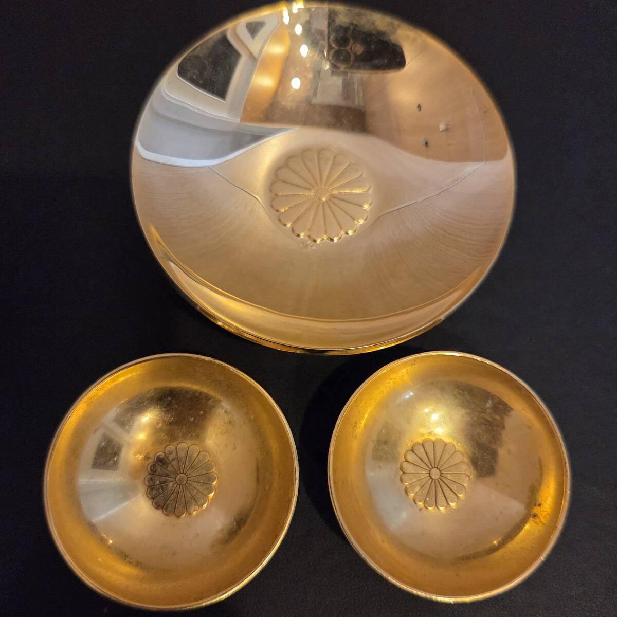 1530A 金杯 おまとめ 総重量約342.2g 24KGP 縁起物 記念品 祝品