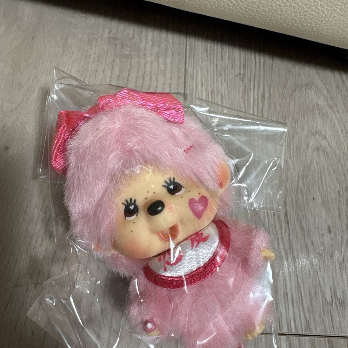 願いよ届け お守りモンチッチ 顔でかSS マスコット ハートアイズ