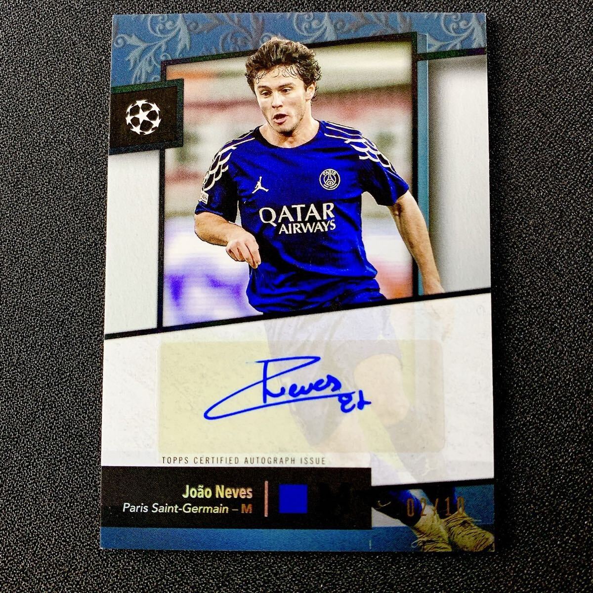 10シリ【JOAO NEVES】 直筆サインカード Topps Museum Collection