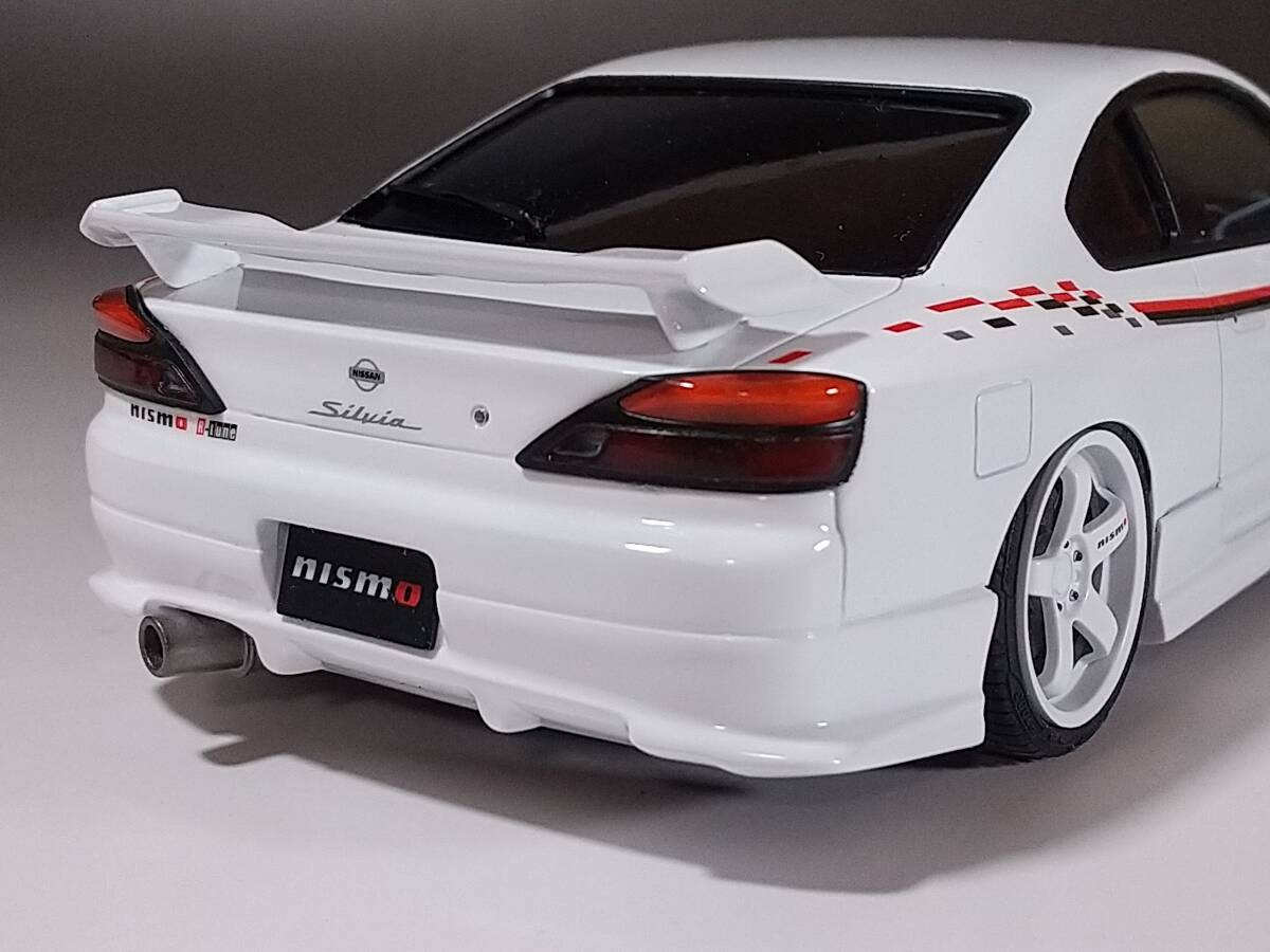 アオシマ+スケールスターズ 1/24 NISMO S15 シルビア エアサスカスタム