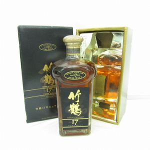 竹鶴 17年(箱あり)の平均価格は31,315円｜ウイスキーの価格相場・買取価格