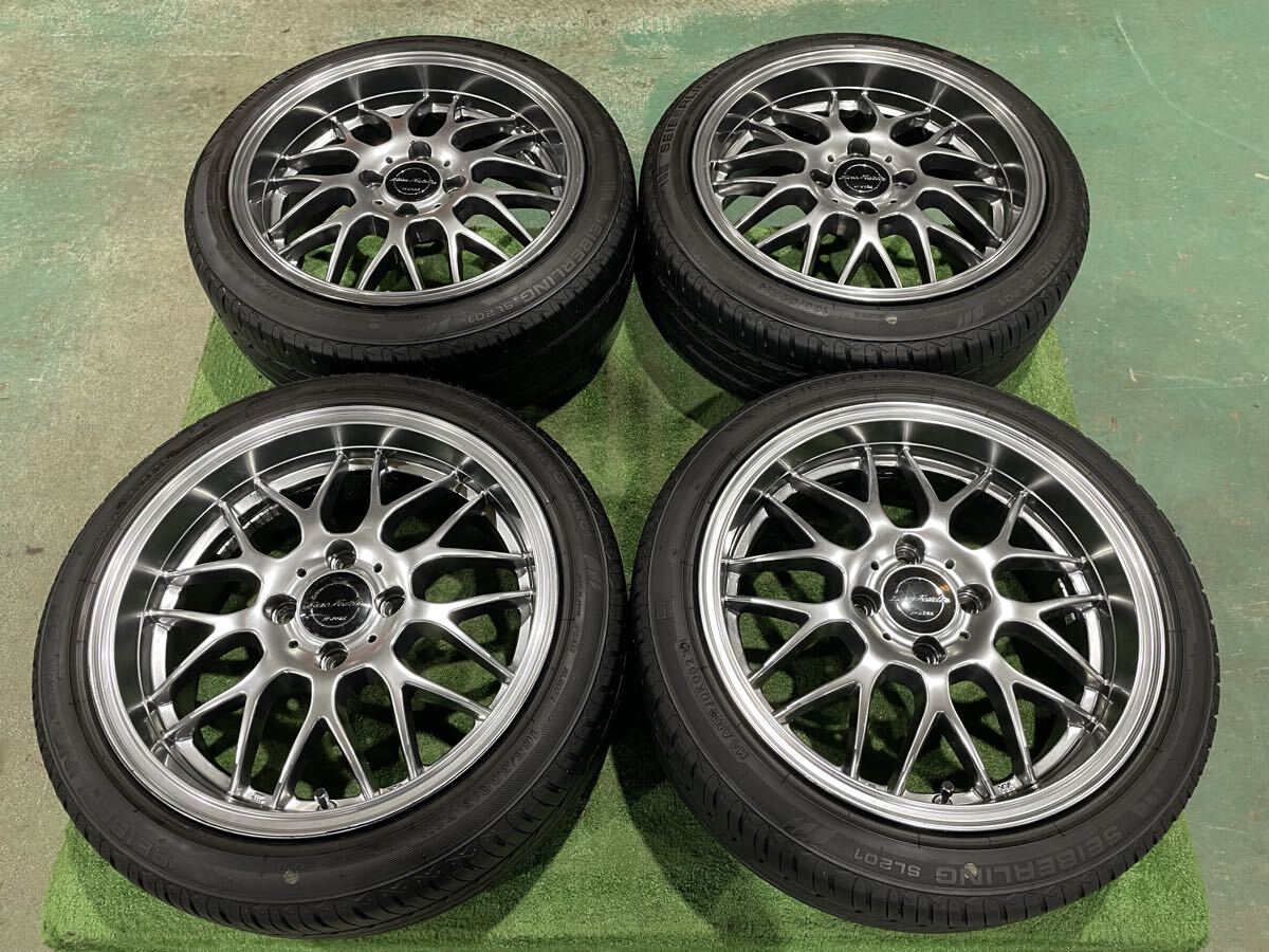 WORK EuroFedelta タイヤホイール 15インチ 4本セット 15×6.5J