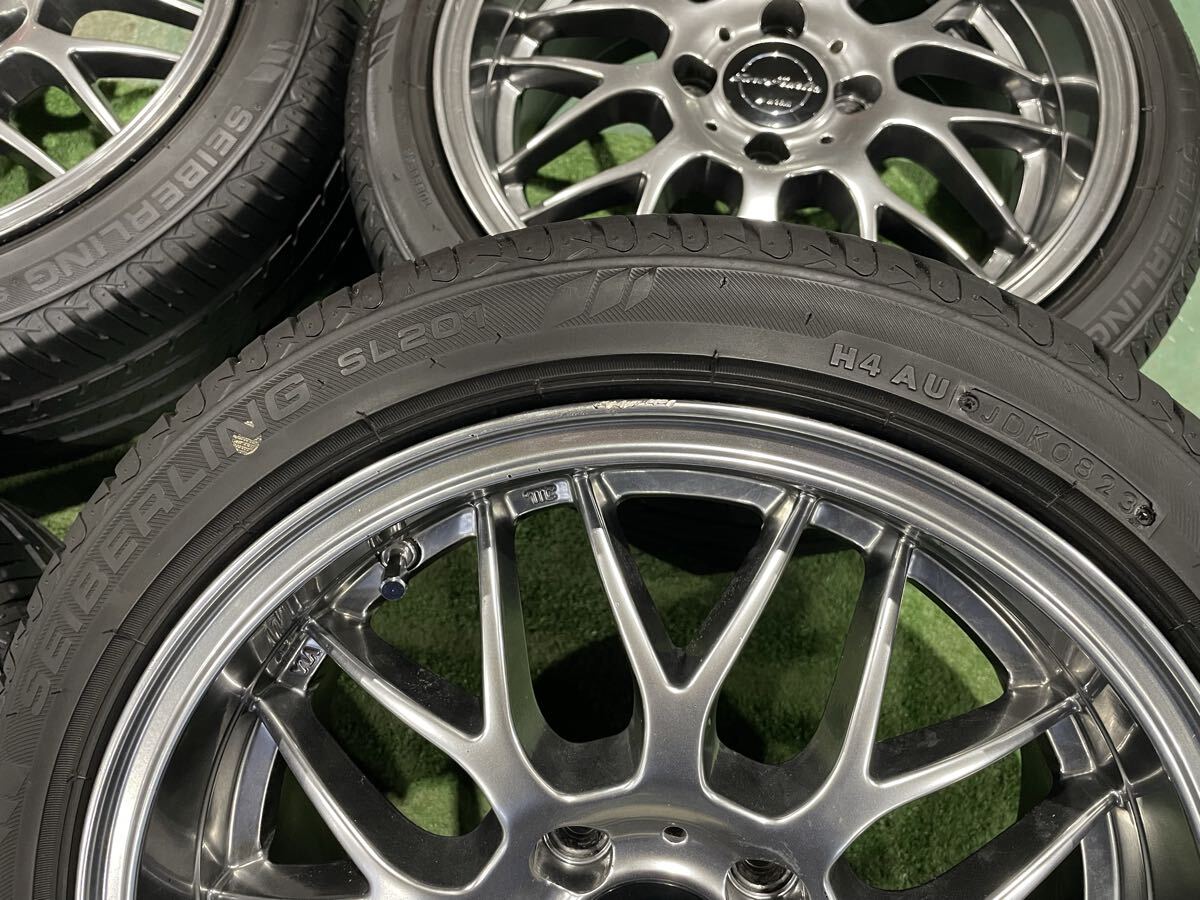 WORK EuroFedelta タイヤホイール 15インチ 4本セット 15×6.5J