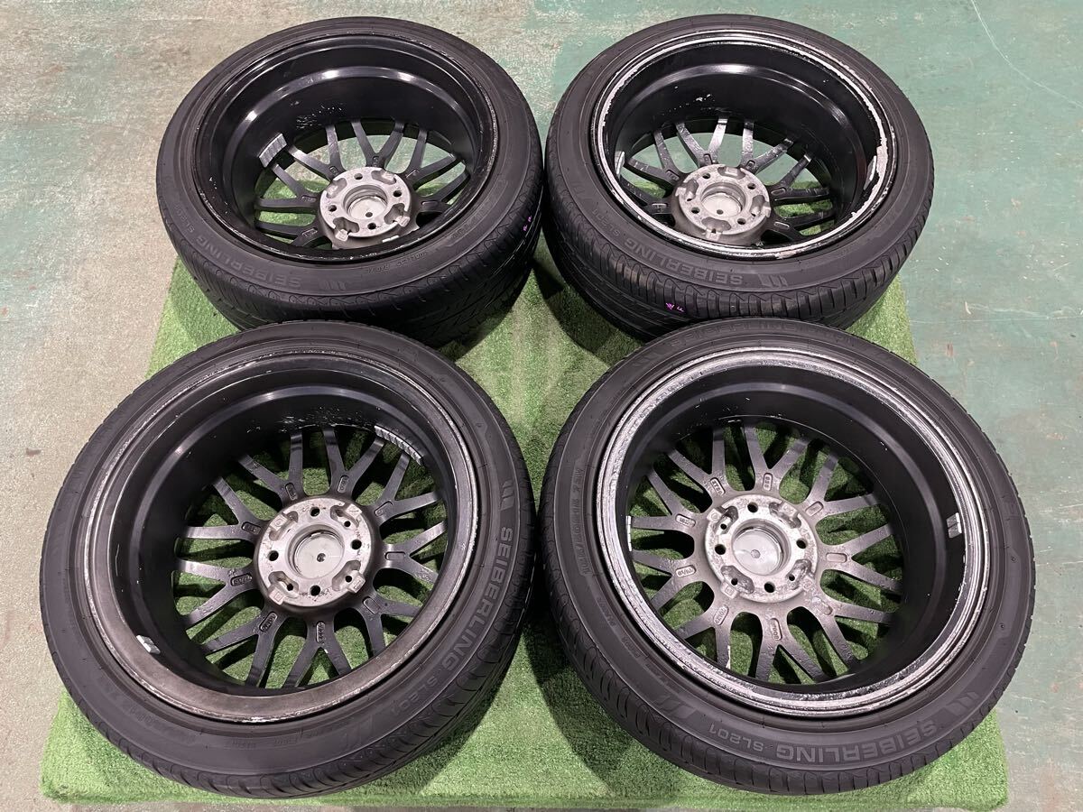 WORK EuroFedelta タイヤホイール 15インチ 4本セット 15×6.5J