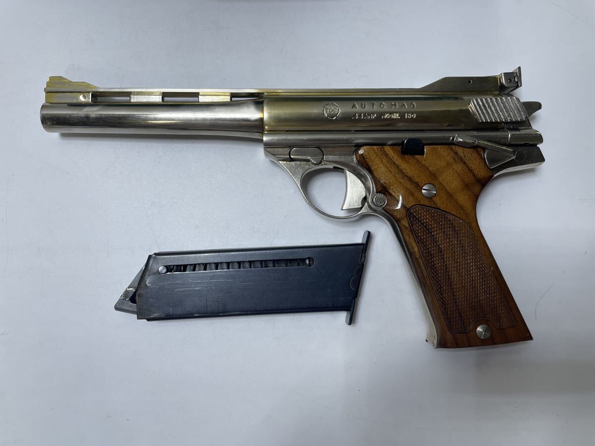 SMG/木製グリップ】マルシン TDE .44 オートマグ 金属製モデルガン