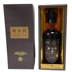 軽井沢　ピュアモルトウイスキー　12年 福島県内発送！！軽井沢 12年 ピュア モルト ウイスキー 長期貯蔵原酒