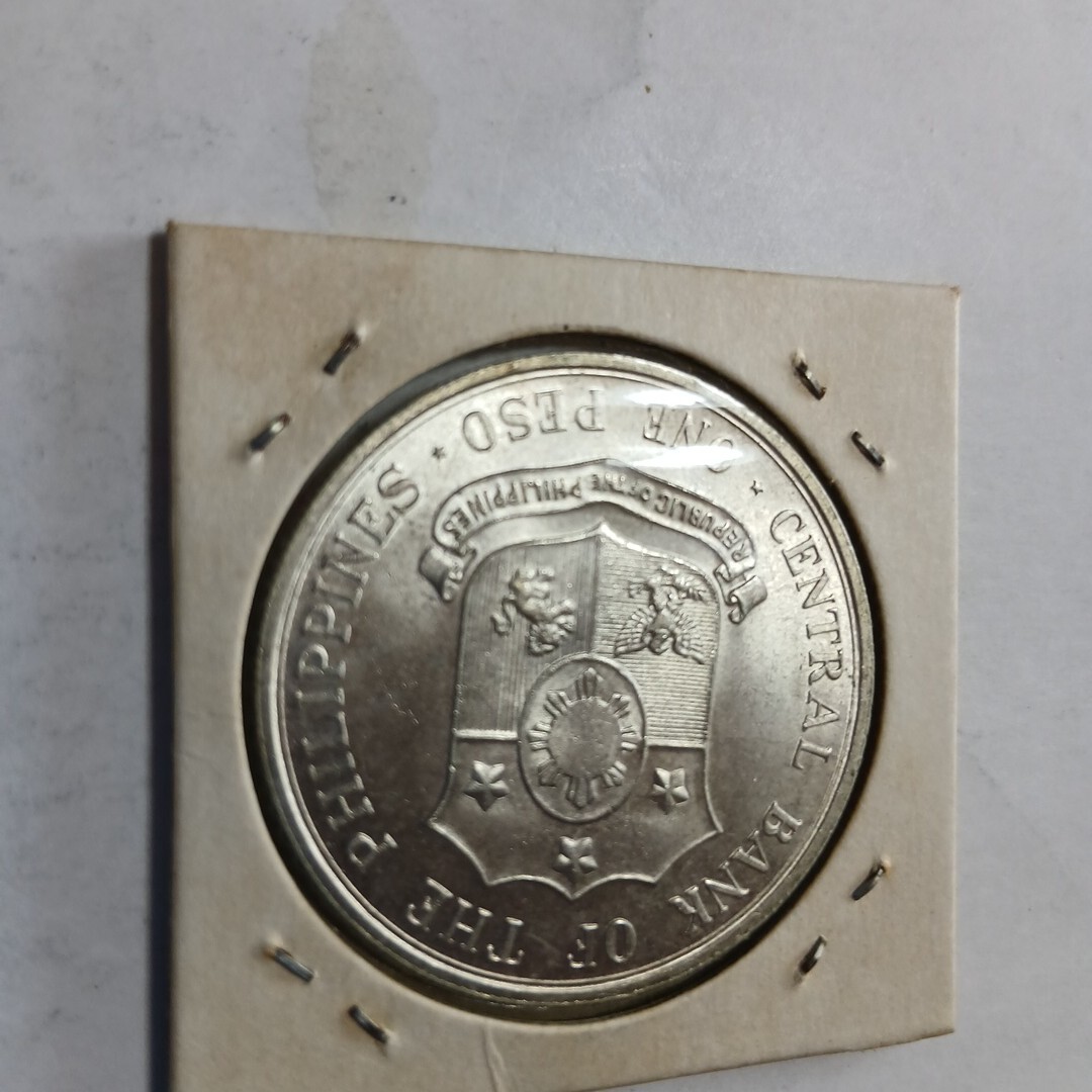 フィリピン 1964年 アポリナリオ・マビニ 1ペソ 銀貨 硬貨(ラテン