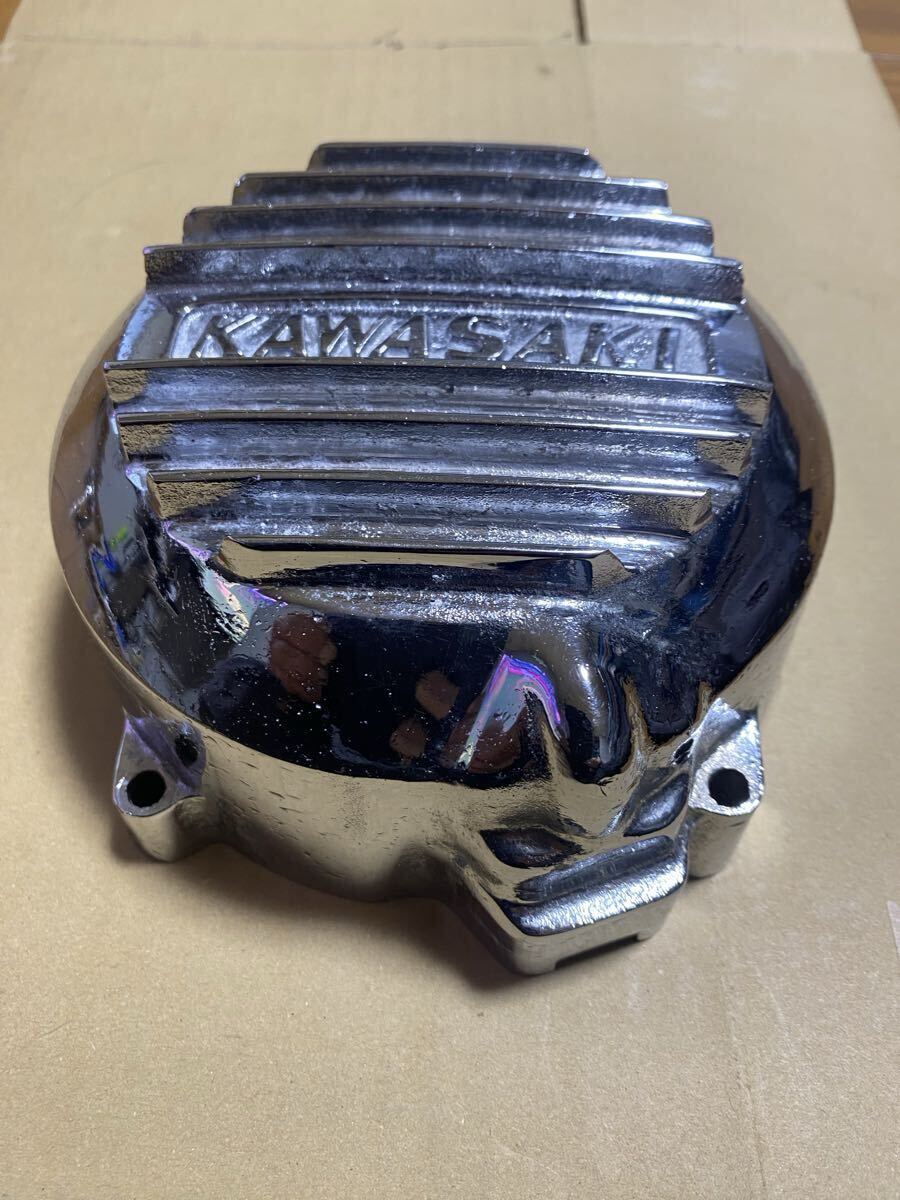 Kawasaki z400FX ジェネレーターカバー メッキ キジマ 当時物 z400gp