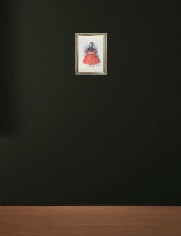 FCP】 真作保証 金子國義 手彩色限定リトグラフ41.7x29.6cm 「アリス