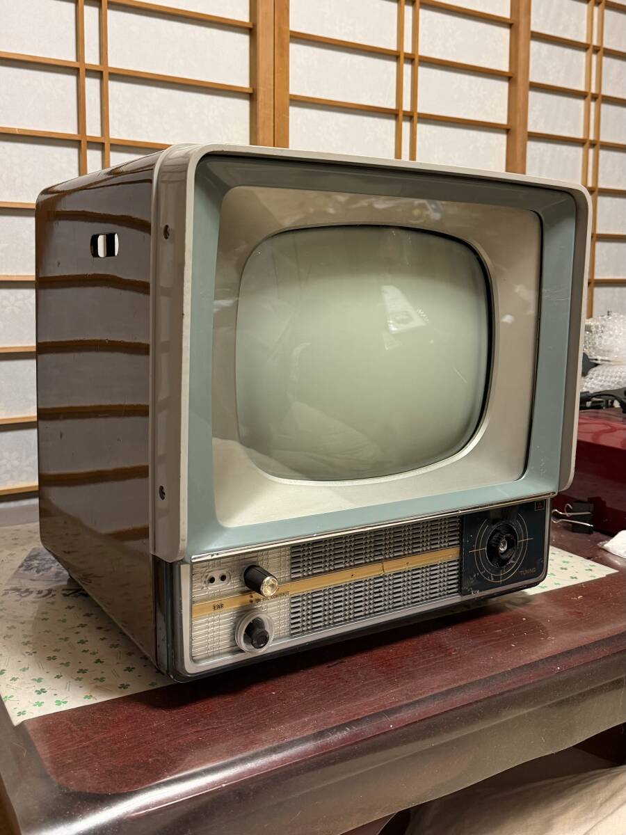 真空管テレビ 三菱 白黒テレビ(ブラウン管)｜売買されたオークション