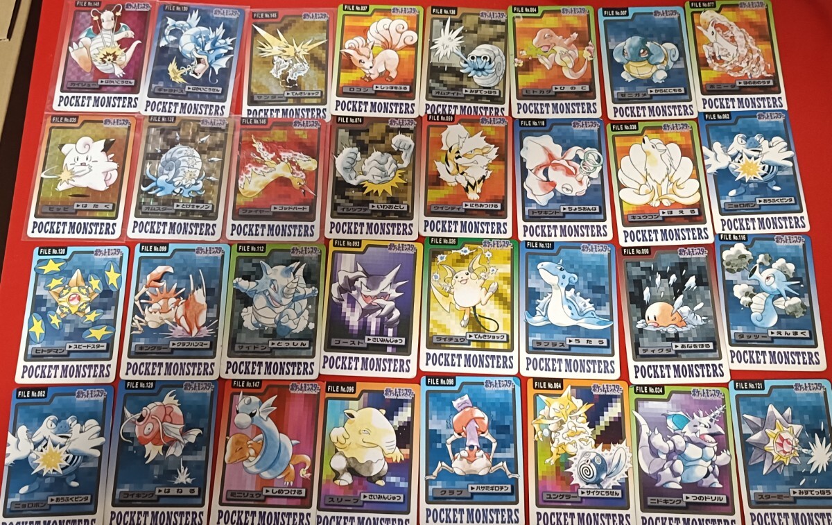 1円スタート！ 1997 BANDAI ポケモンカードダス32枚セット No.130