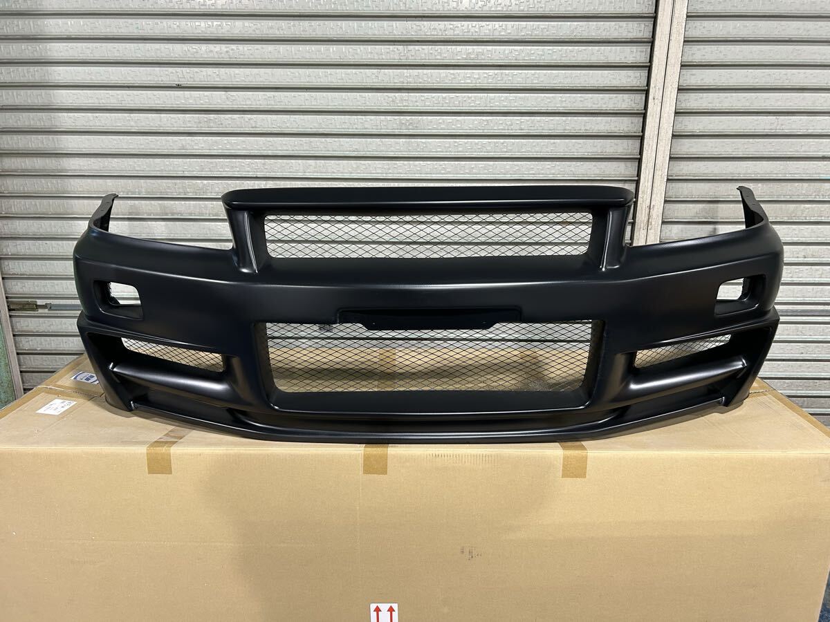 本物 NISMO BNR34 Z-tune フロントバンパー FRP 日産 スカイライン GTR