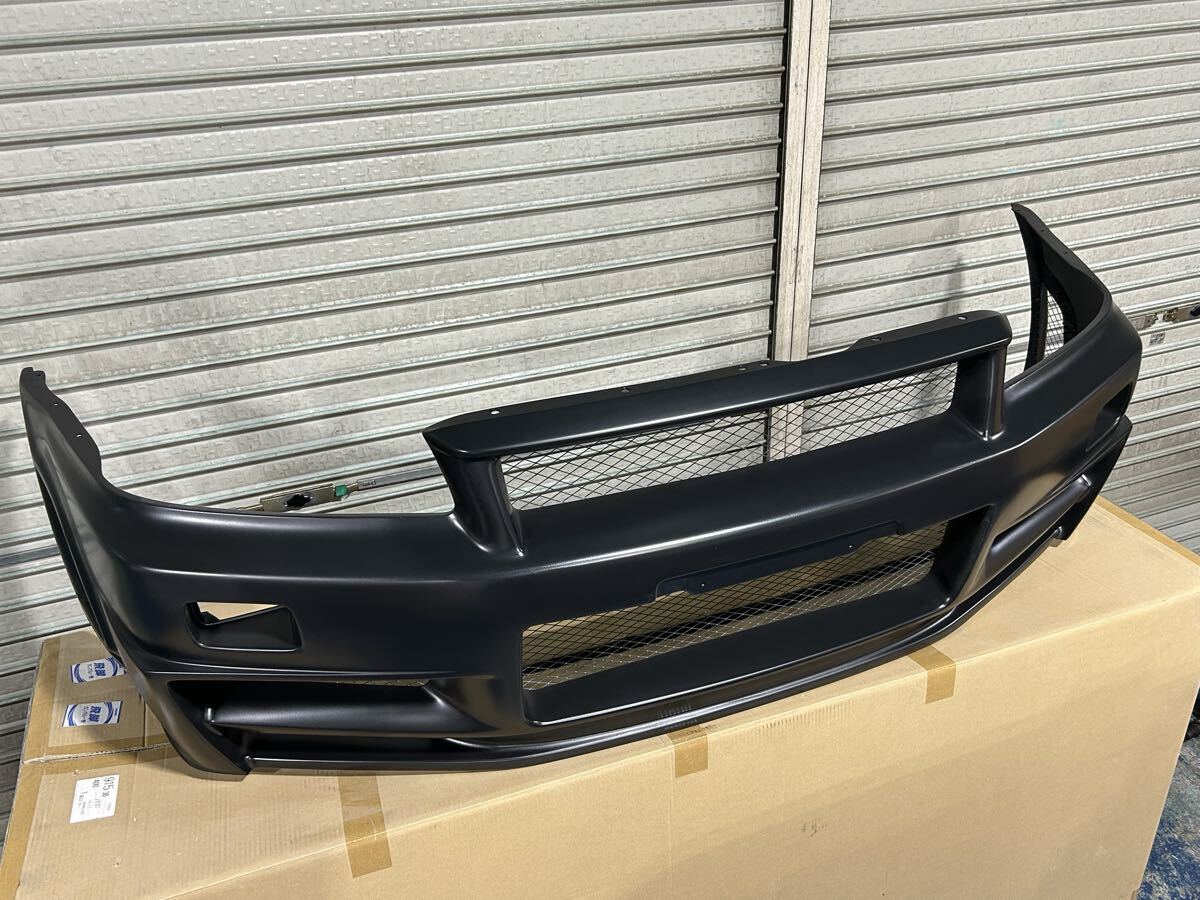 本物 NISMO BNR34 Z-tune フロントバンパー FRP 日産 スカイライン GTR