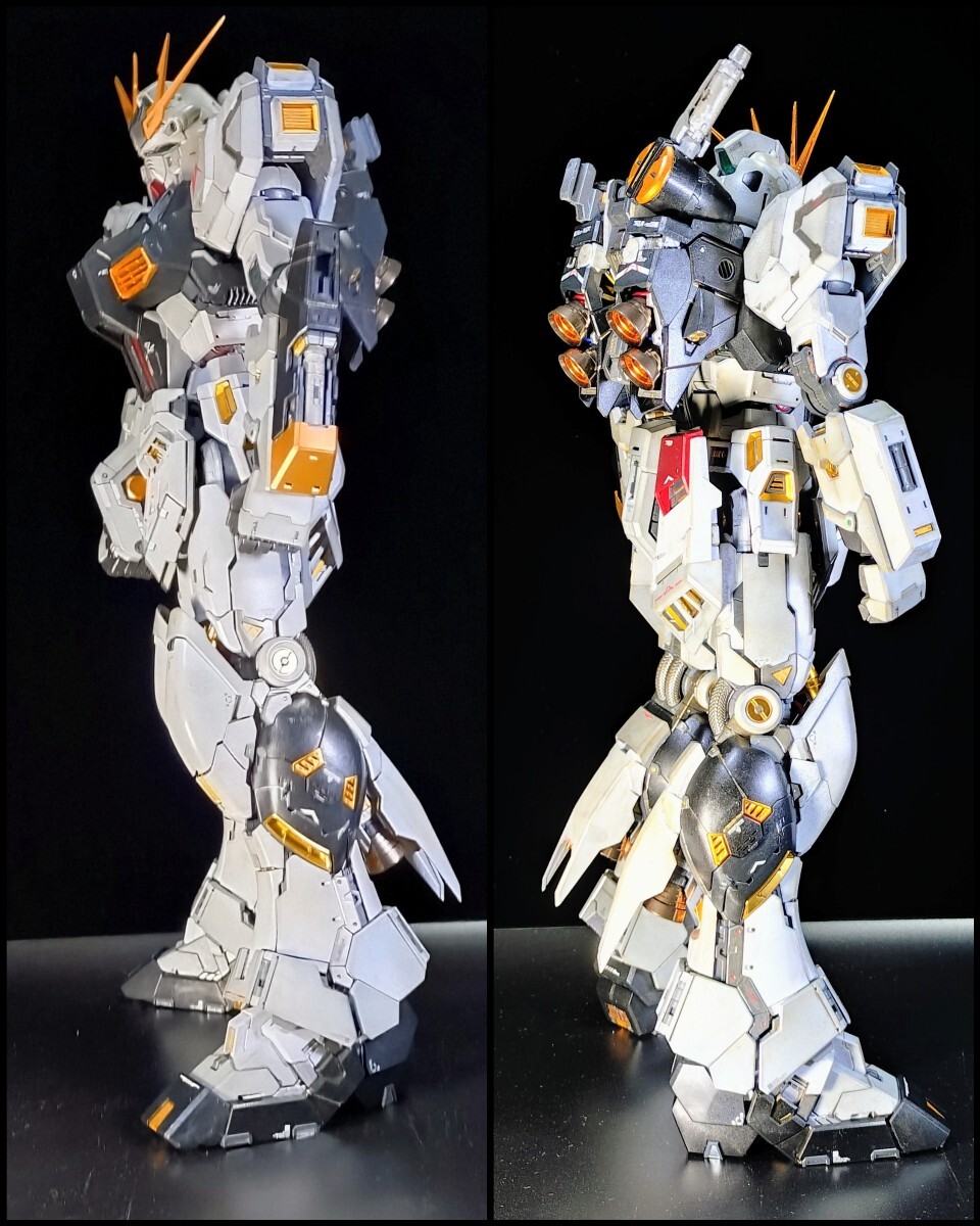 完成品 PGU νガンダム＆LEDユニット組込済 PERFECT GRADE UNLEASHED 1