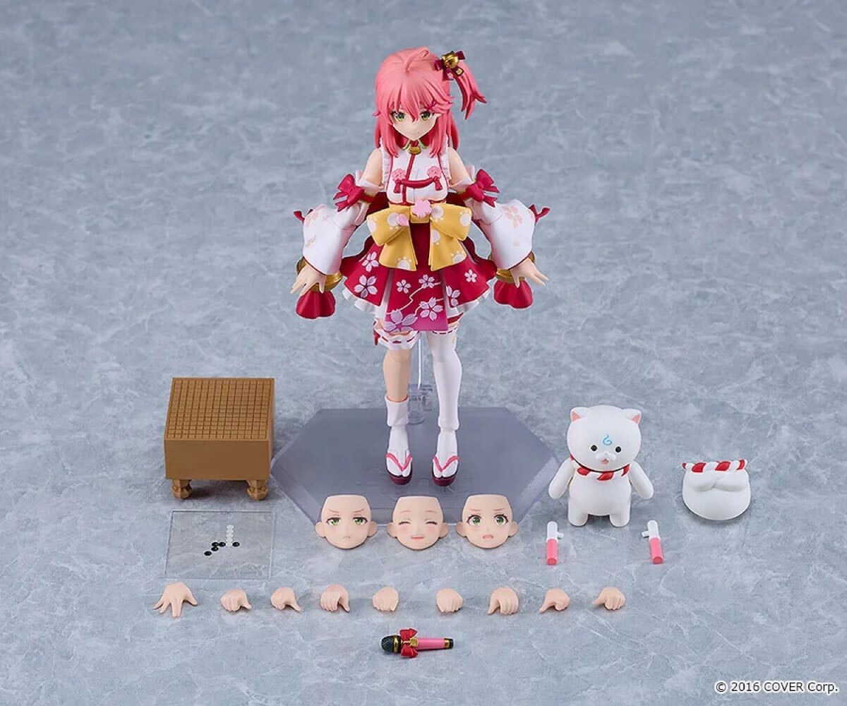 フィギュア2点セット figma さくらみこ 星街すいせい 公式特典付き