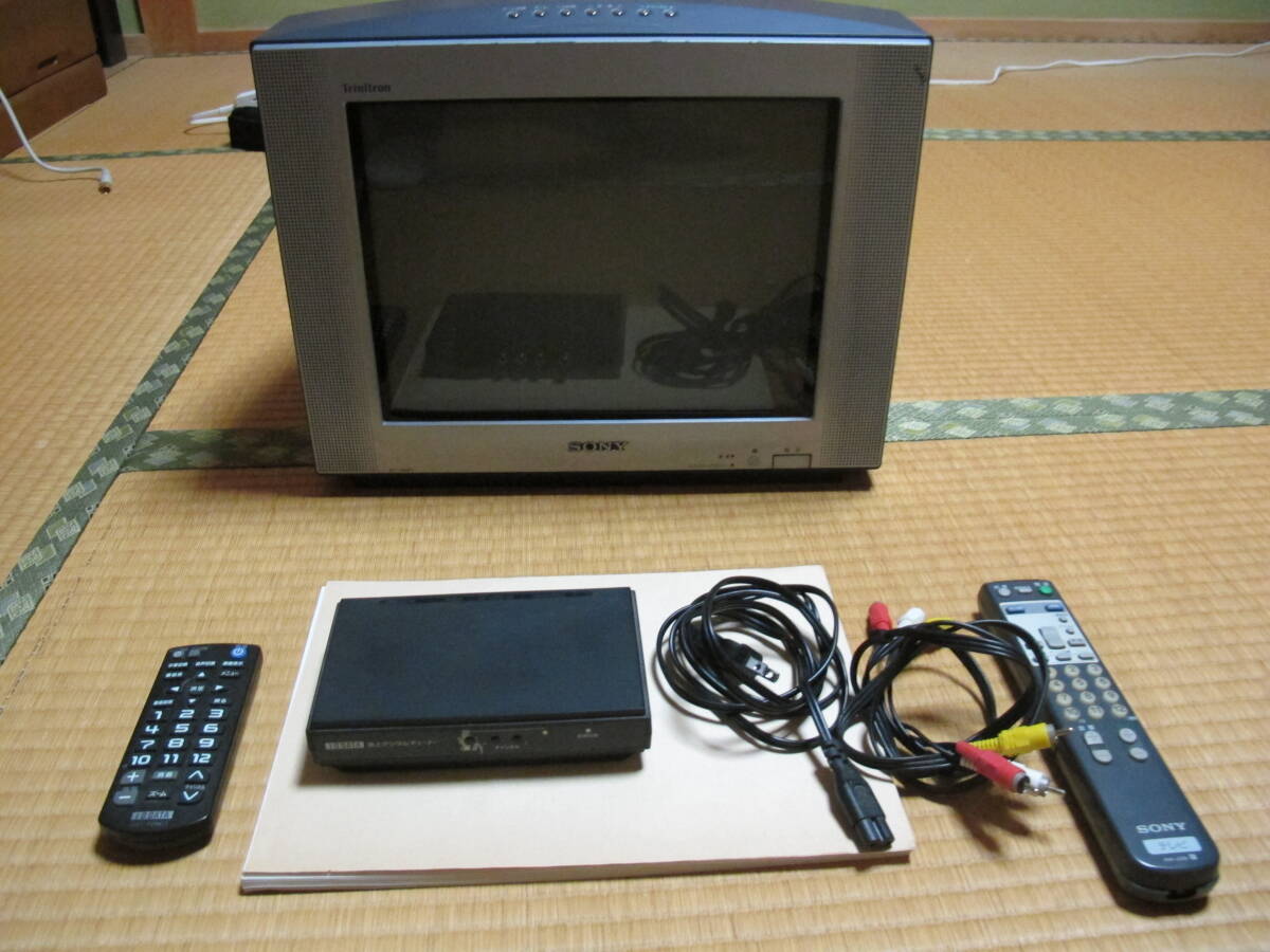 SONY Trinitron ブラウン管 テレビ KV-14AF1（動作品）(ブラウン管