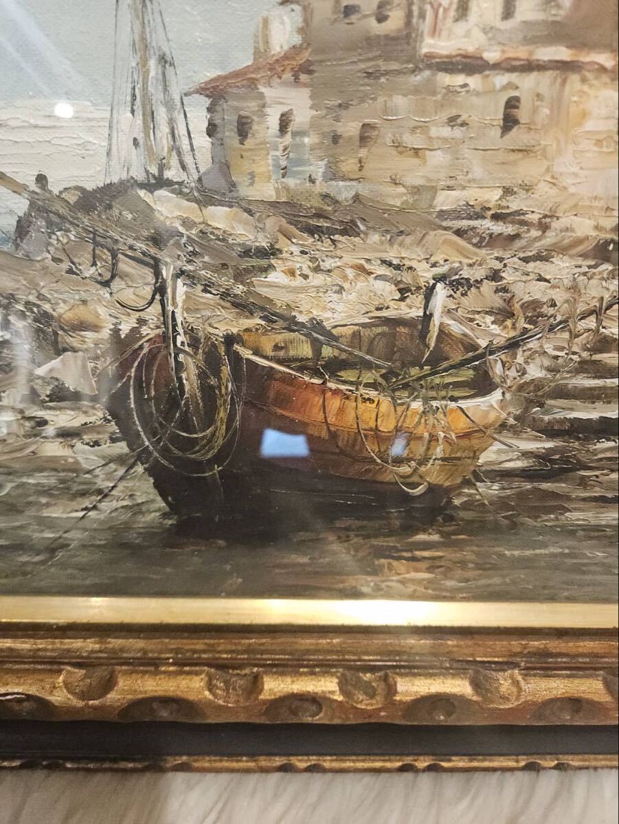 イタリア巨匠 アンジェロ・パラセッリ Angelo Paraselli 肉筆 風景画