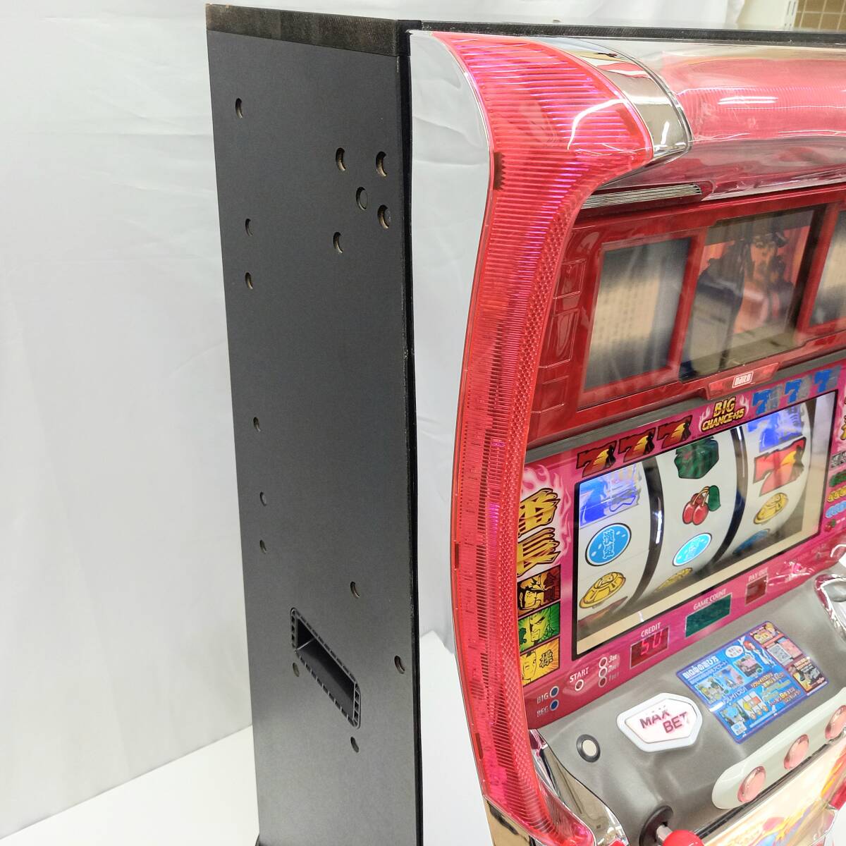 引取限定】初代 押忍番長 4号機 スロット実機 スウィートVer ドアキー