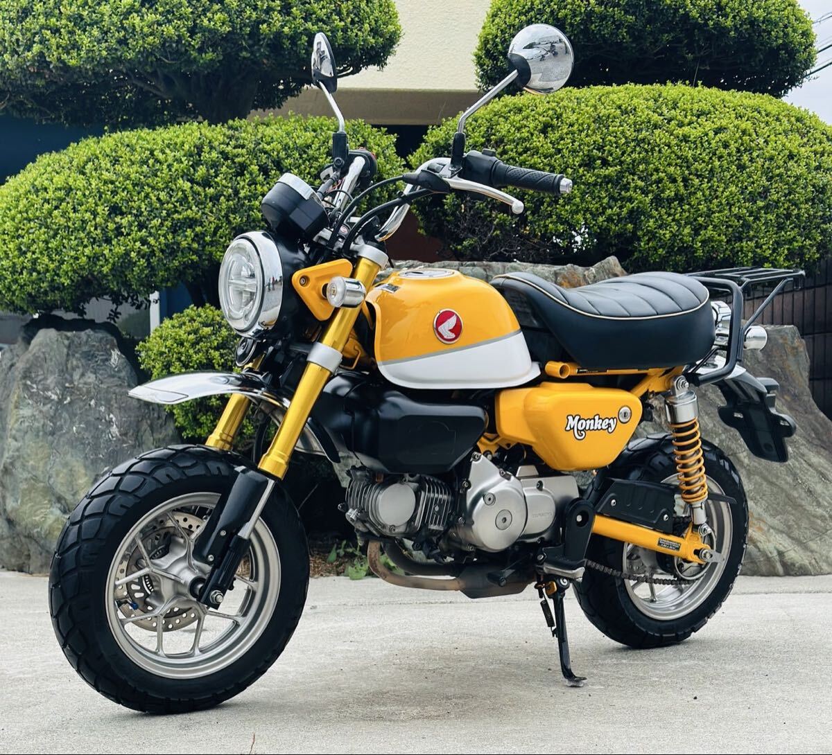 ホンダ モンキー125 JB02 バナナイエロー→ 11743km/USB ソケット(51cc