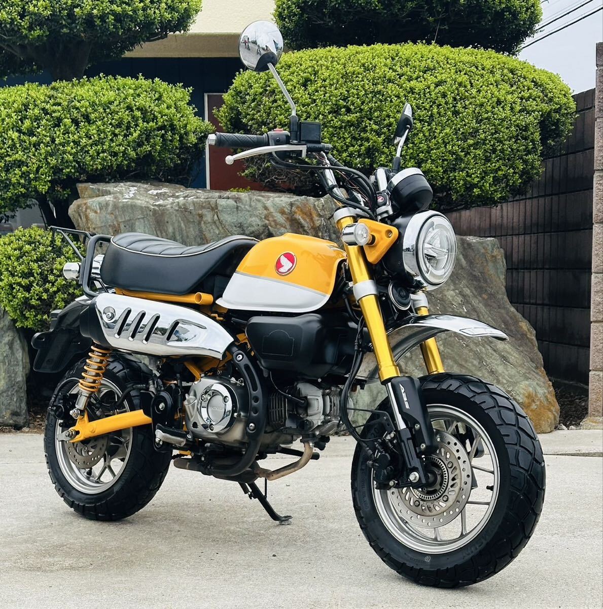 ホンダ モンキー125 JB02 バナナイエロー→ 11743km/USB ソケット(51cc