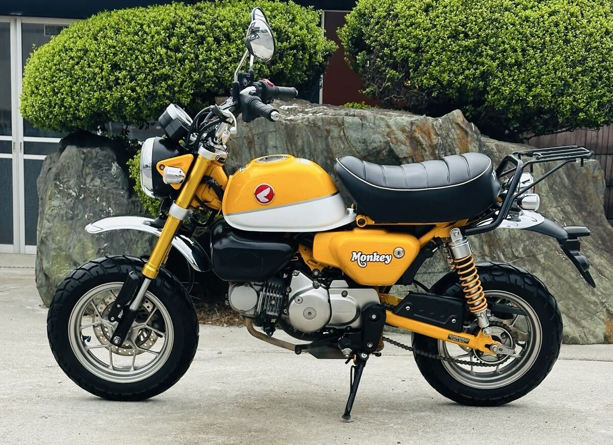 ホンダ モンキー125 JB02 バナナイエロー→ 11743km/USB ソケット(51cc