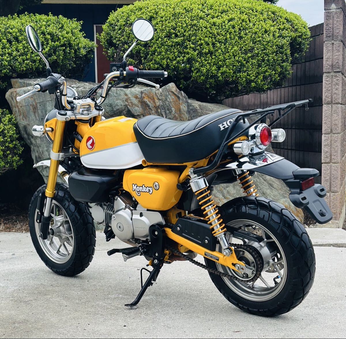 ホンダ モンキー125 JB02 バナナイエロー→ 11743km/USB ソケット(51cc