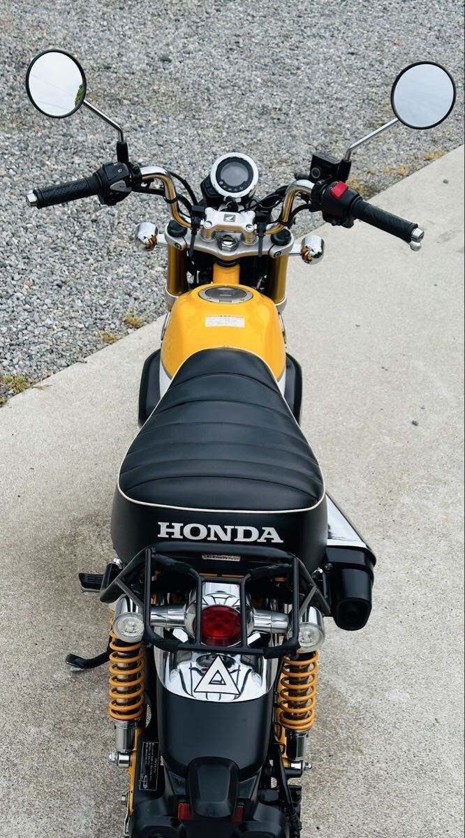 ホンダ モンキー125 JB02 バナナイエロー→ 11743km/USB ソケット(51cc