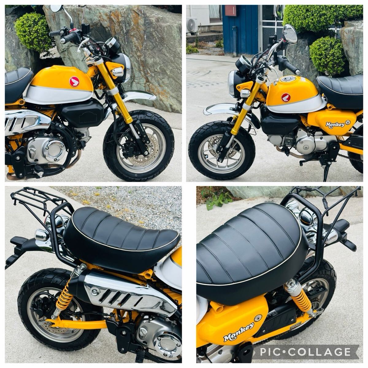 ホンダ モンキー125 JB02 バナナイエロー→ 11743km/USB ソケット(51cc