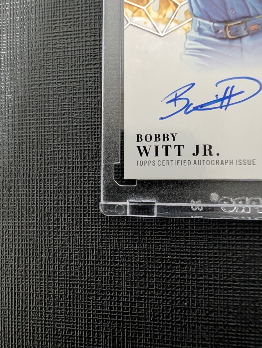 1stナンバー・50枚限定】Bobby Witt jr. auto topps Series1 2026