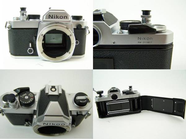 Nikonニコン FMシルバ－・レンズ3点・レンズフィルター他セット_2
