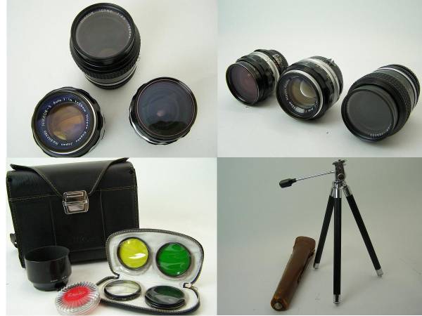 Nikonニコン FMシルバ－・レンズ3点・レンズフィルター他セット_3